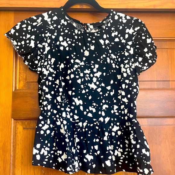 Medium black and white blouse - Picture 1 of 1